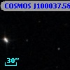 COSMOS J100037.58+023955.8