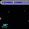 COSMOS J100022.22+023953.7