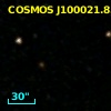 COSMOS J100021.85+023951.6