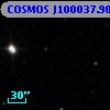 COSMOS J100037.90+023932.9