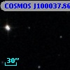 COSMOS J100037.86+023924.9