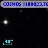 COSMOS J100023.76+023920.2