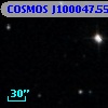 COSMOS J100047.55+023916.6