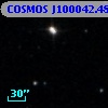 COSMOS J100042.48+023903.5