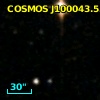 COSMOS J100043.55+023850.6