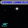 COSMOS J100029.59+023854.2