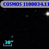 COSMOS J100034.11+023847.9