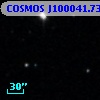 COSMOS J100041.73+023840.5