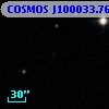COSMOS J100033.76+023831.5