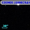 COSMOS J100029.64+023823.0