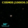 COSMOS J100036.32+023808.7