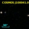 COSMOS J100041.01+023804.8