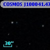 COSMOS J100041.47+023805.2