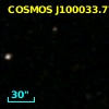 COSMOS J100033.77+023803.2