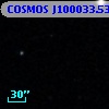 COSMOS J100033.53+023801.4