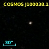 COSMOS J100038.15+023757.1