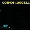 COSMOS J100033.10+023743.4