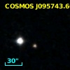 COSMOS J095743.66+024618.3