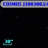 COSMOS J100300.54+025425.7