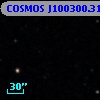 COSMOS J100300.31+025316.5