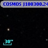 COSMOS J100300.24+025300.7