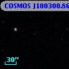 COSMOS J100300.86+025225.7