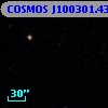 COSMOS J100301.43+025210.8