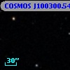 COSMOS J100300.54+025156.4