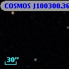 COSMOS J100300.36+025143.6