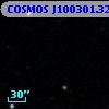 COSMOS J100301.32+025132.7