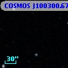 COSMOS J100300.67+025132.5