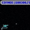 COSMOS J100300.71+025130.5