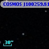 COSMOS J100259.81+025113.0
