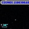 COSMOS J100300.60+025111.3