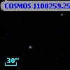 COSMOS J100259.25+025108.6