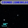 COSMOS J100301.81+025044.9
