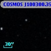 COSMOS J100300.35+025018.8