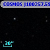 COSMOS J100257.59+025014.9