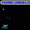 COSMOS J100301.31+024934.6