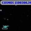 COSMOS J100300.38+024937.7