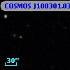 COSMOS J100301.03+024918.6