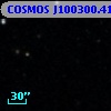 COSMOS J100300.41+024912.2