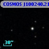 COSMOS J100240.21+025427.2