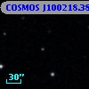 COSMOS J100218.38+025419.0