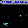 COSMOS J100241.04+025424.4