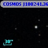 COSMOS J100241.36+025423.6