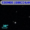COSMOS J100224.44+025419.9