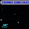 COSMOS J100218.82+025407.8