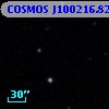 COSMOS J100216.82+025402.2