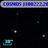 COSMOS J100222.20+025402.6